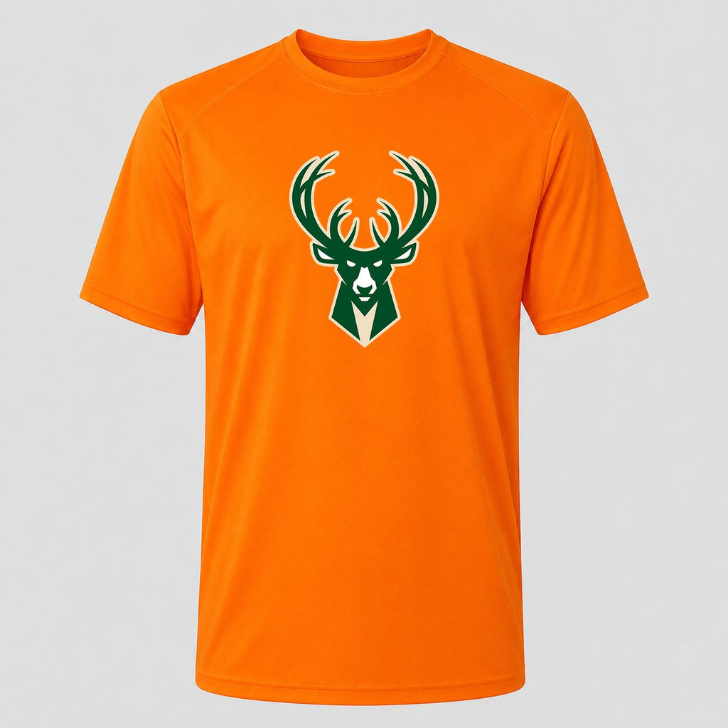 Men's Milwaukee Bucks Performance T-Shirt - Orange