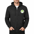 Xbox Gaming Zipper Hoodie - Black