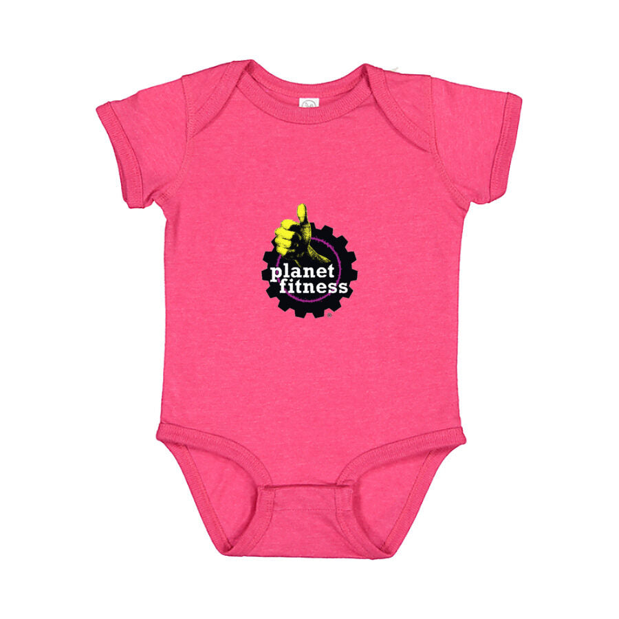 Planet Fitness Baby Romper Onesie - Pink