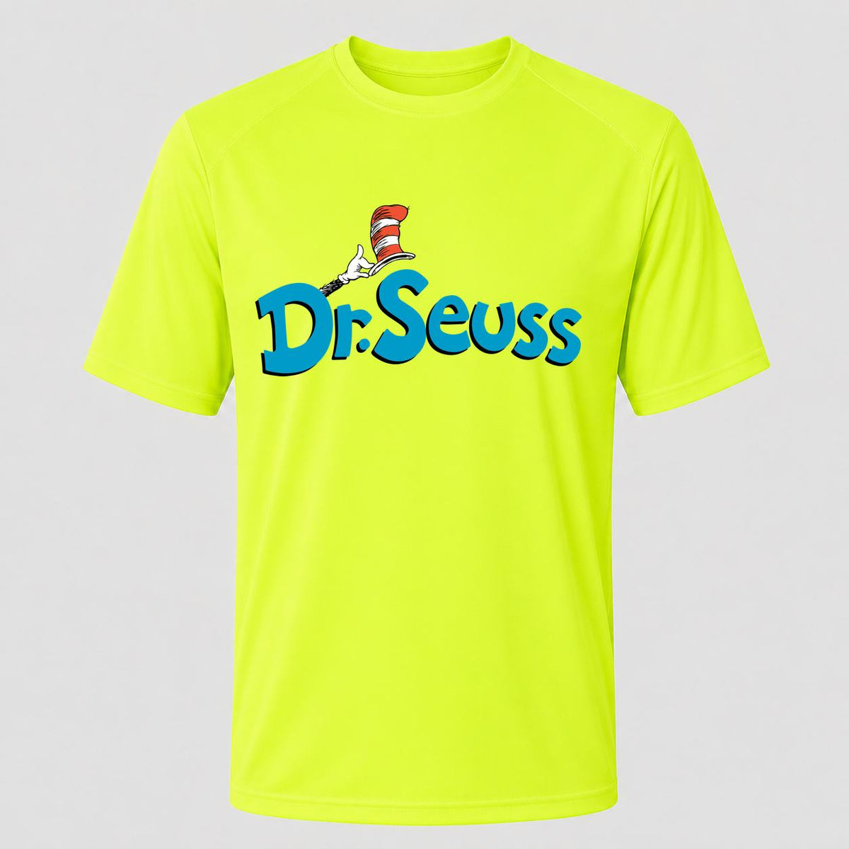 Men's Dr. Seuss Performance T-Shirt - Safety Green