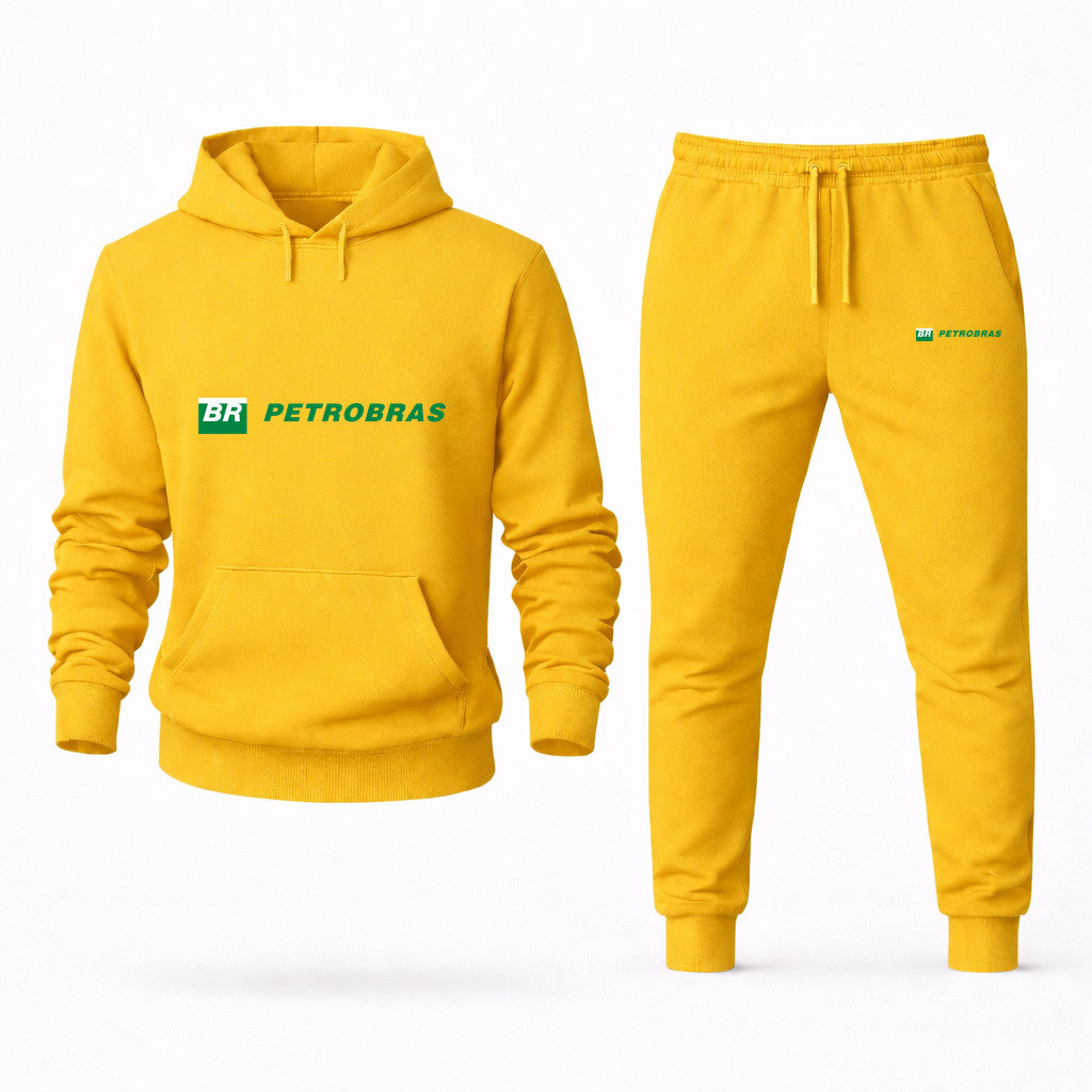 Petrobras Hoodie and Joggers Set - Yellow