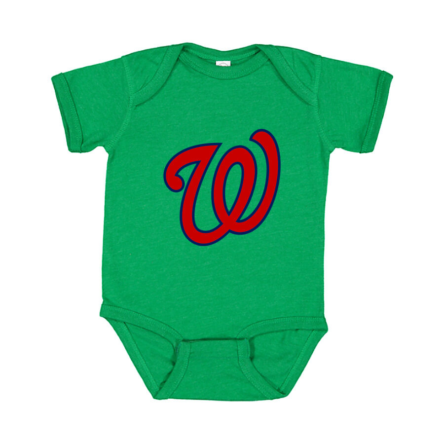 Washington Nationals Baby Romper Onesie - Green