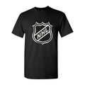 Men's NHL Shield Cotton T-Shirt - Black
