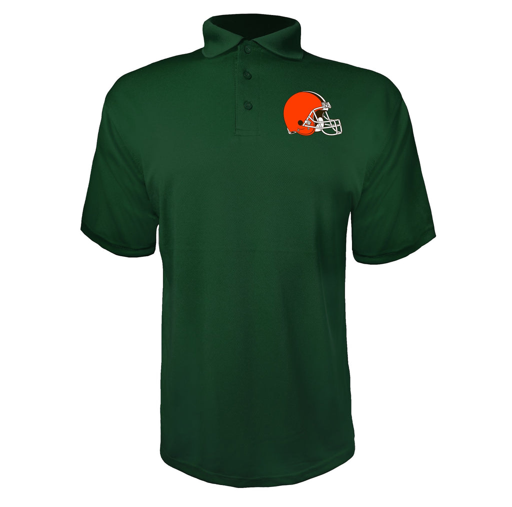 Cleveland Browns Green polyester polo