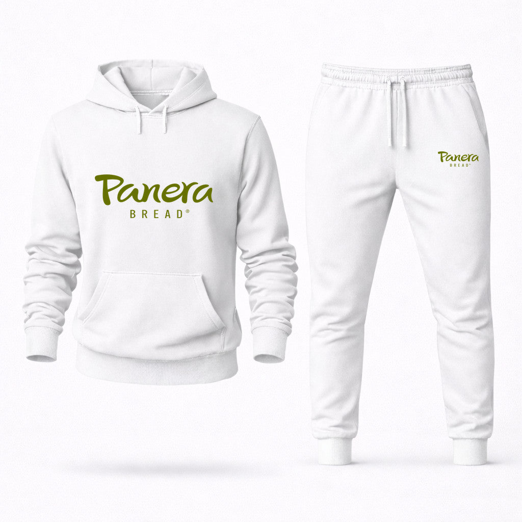 Panera Bread Hoodie and Joggers Set - White