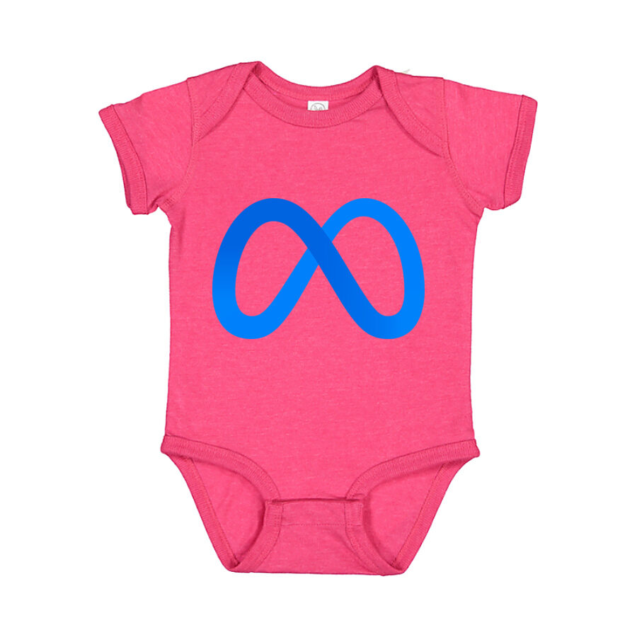 Meta Baby Romper Onesie - Pink