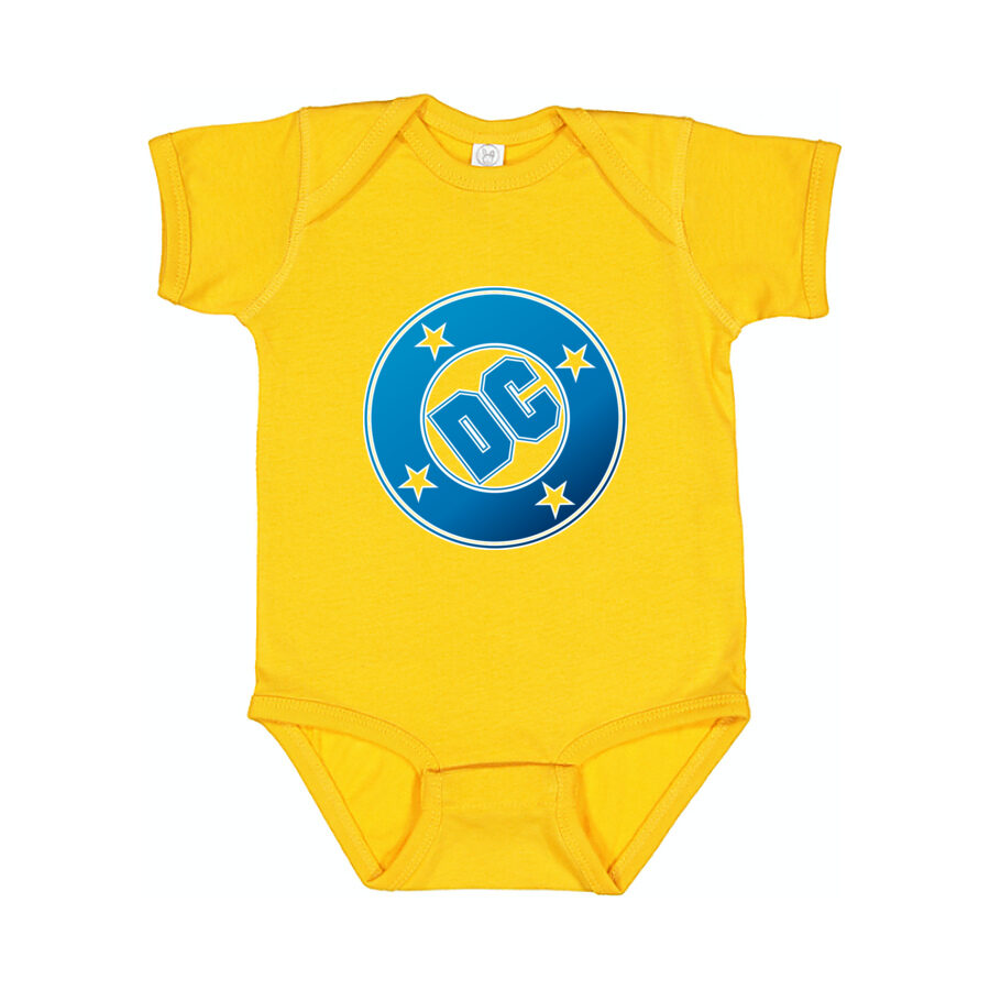 DC Comics Baby Romper Onesie - Yellow