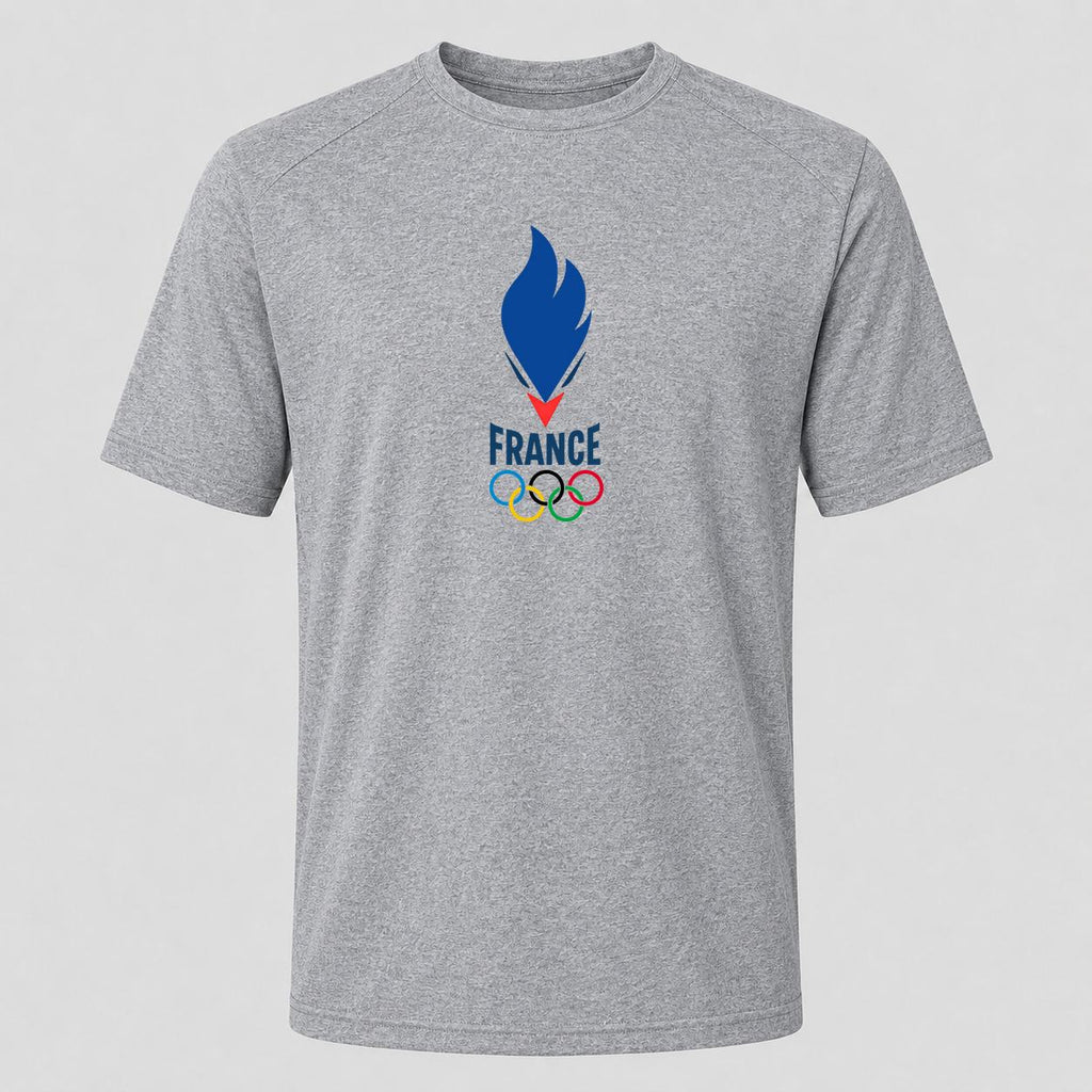 Men's France 2024 Performance T-Shirt - Gray
