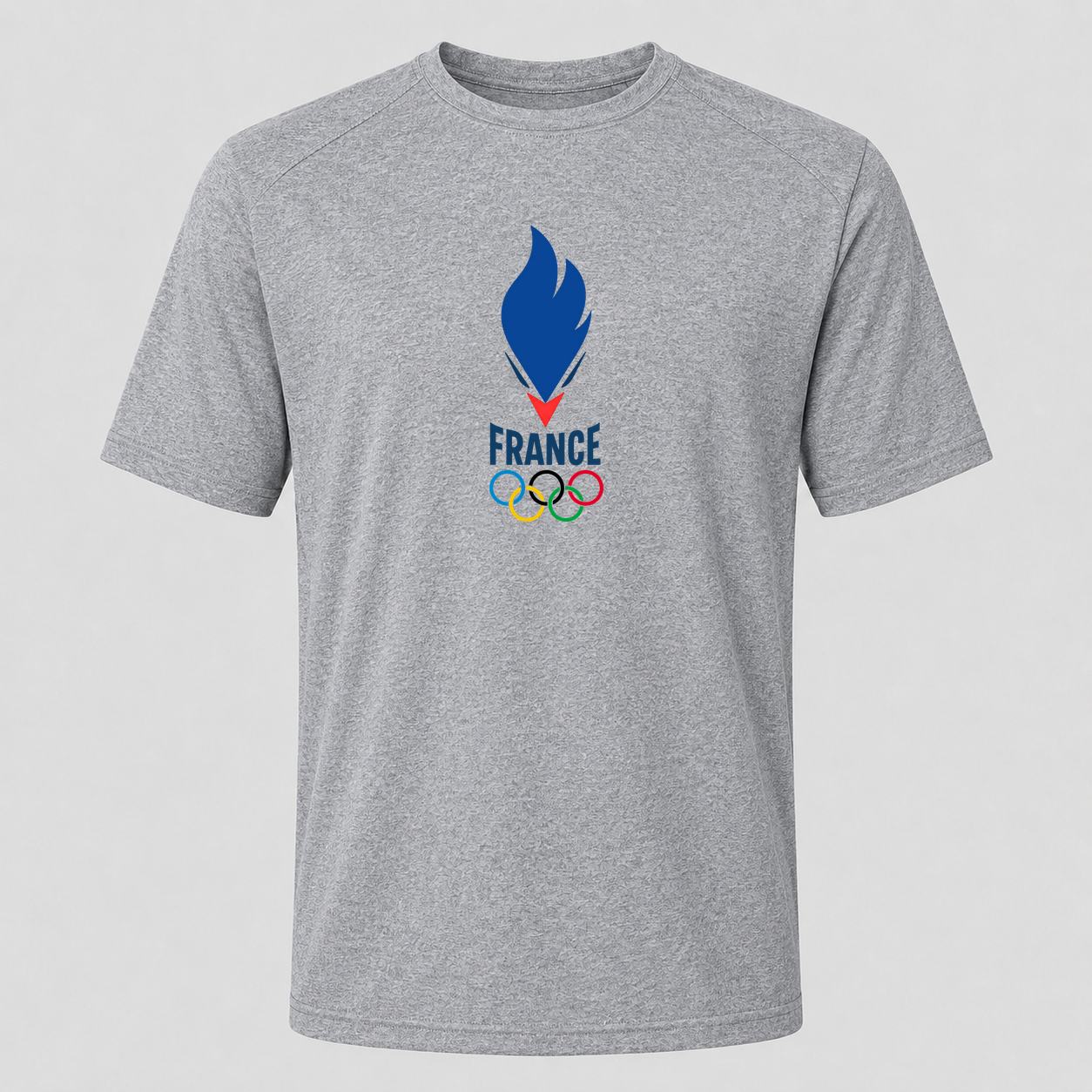 Men's France 2024 Performance T-Shirt - Gray