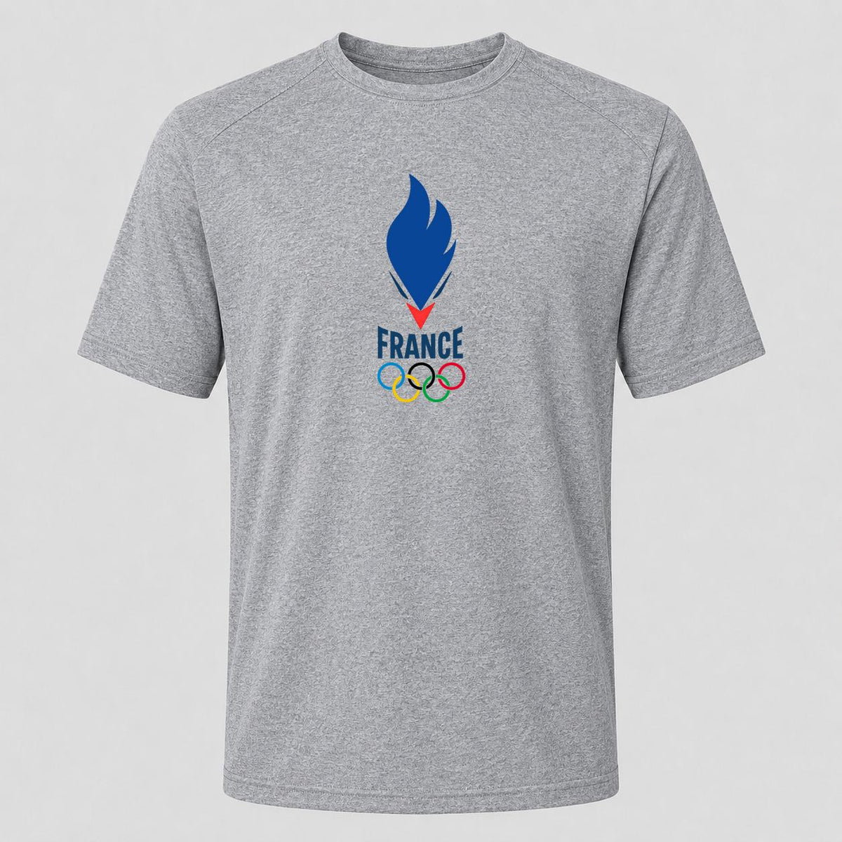 Men's France 2024 Performance T-Shirt - Gray