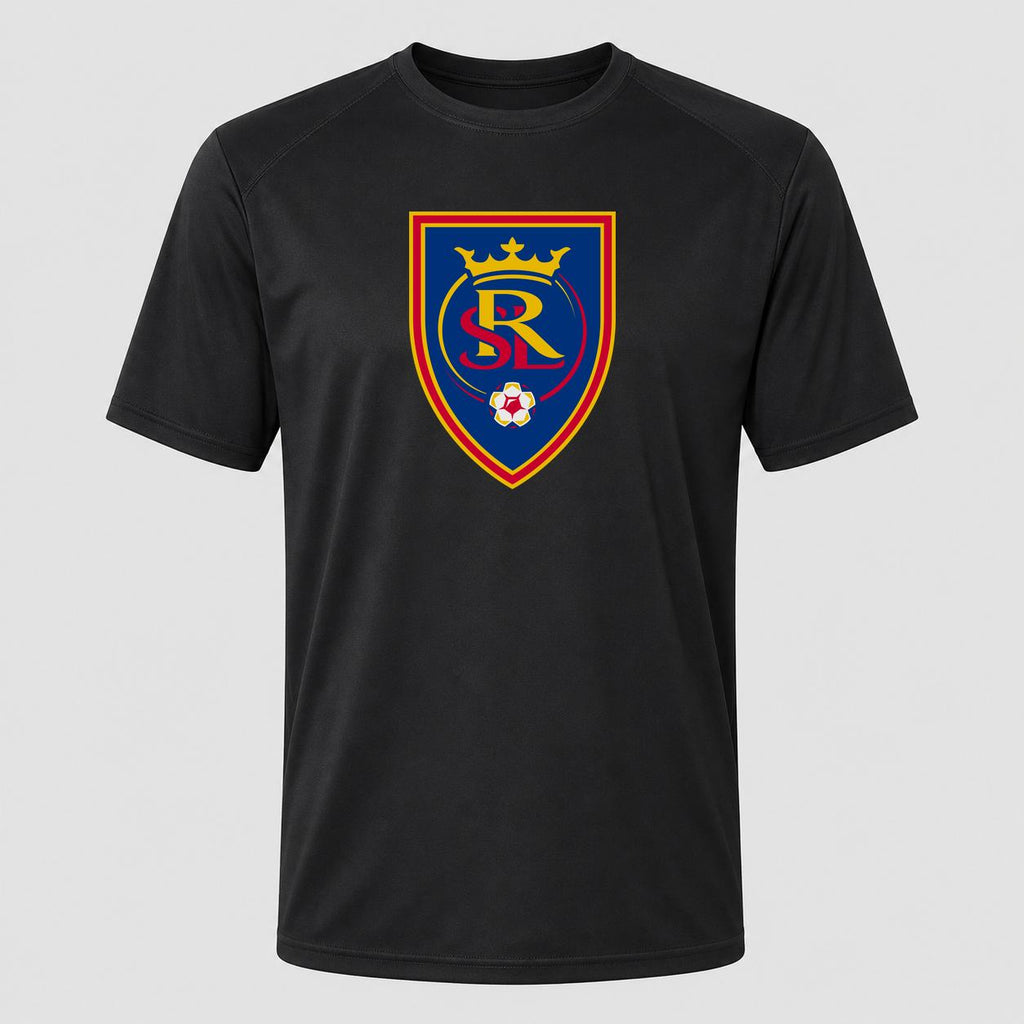 Men's Real Salt Lake Soccer Performance T-Shirt - Black