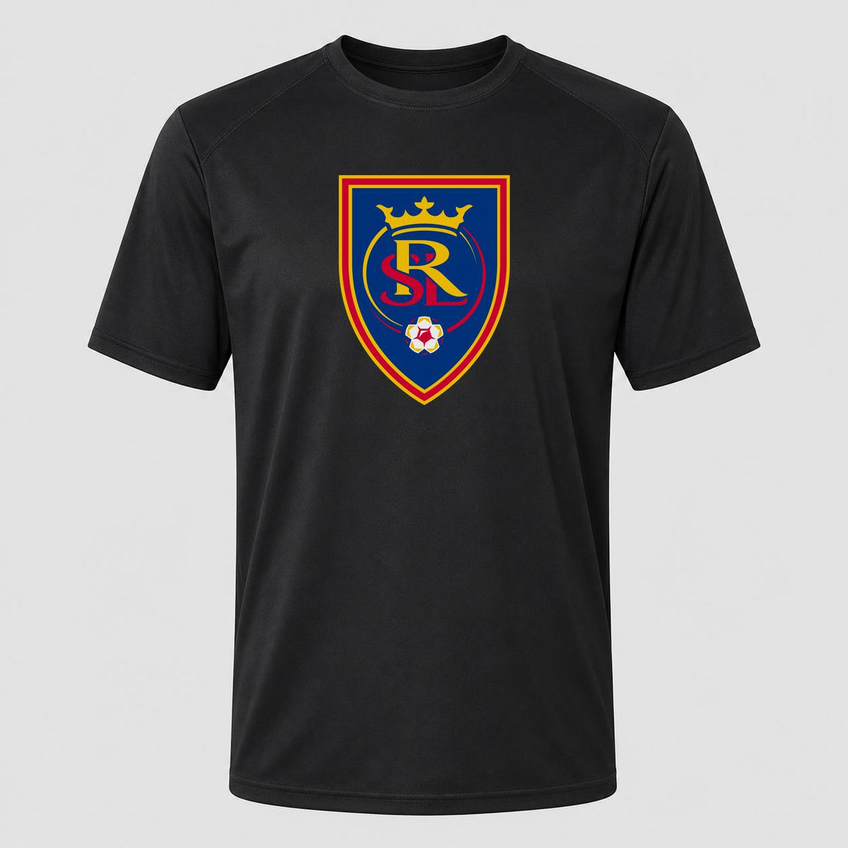 Men's Real Salt Lake Soccer Performance T-Shirt - Black