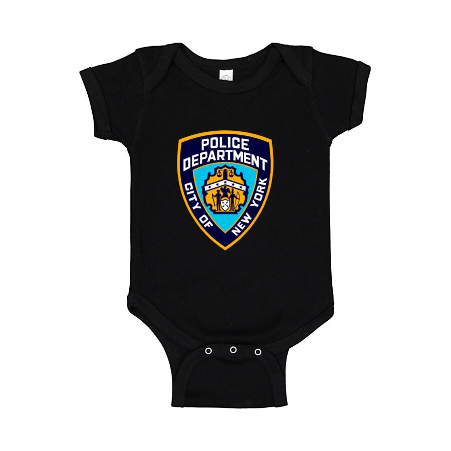 NYPD Baby Romper Onesie - Black