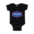 Hampton Baby Romper Onesie - Black