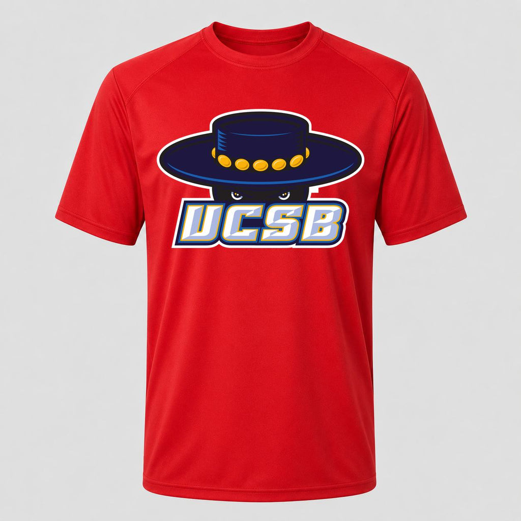 Men's UCSB Gauchos Performance T-Shirt - Red