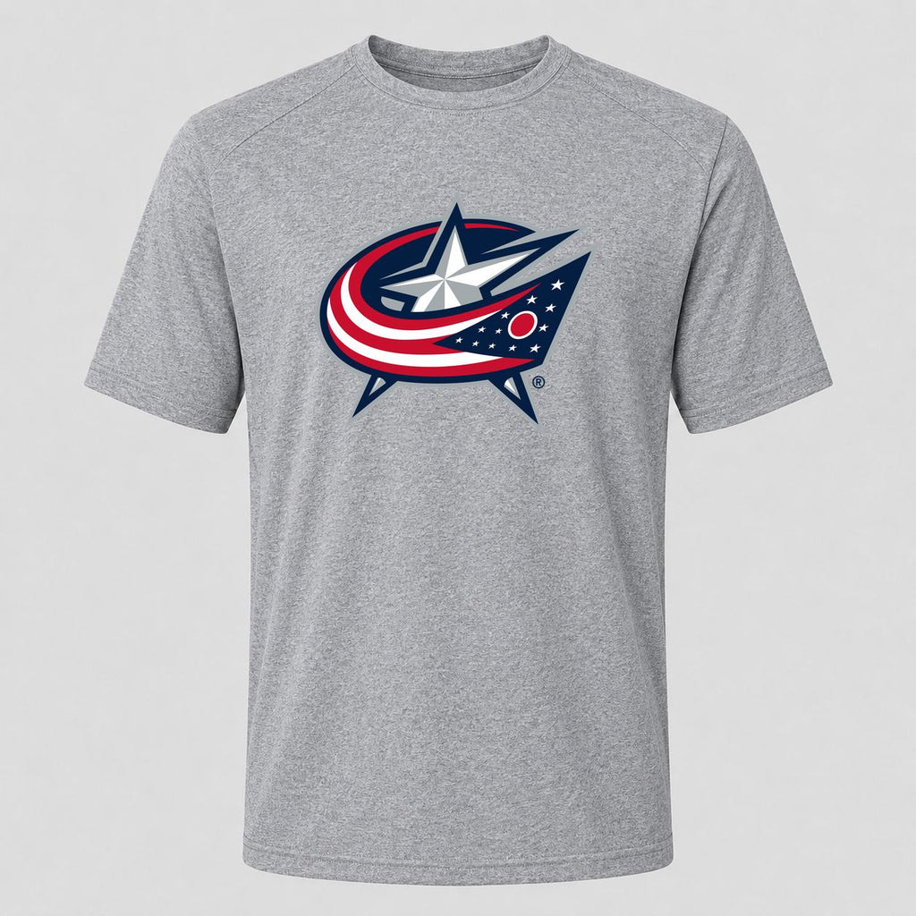 Men's Columbus Blue Jackets Performance T-Shirt - Gray