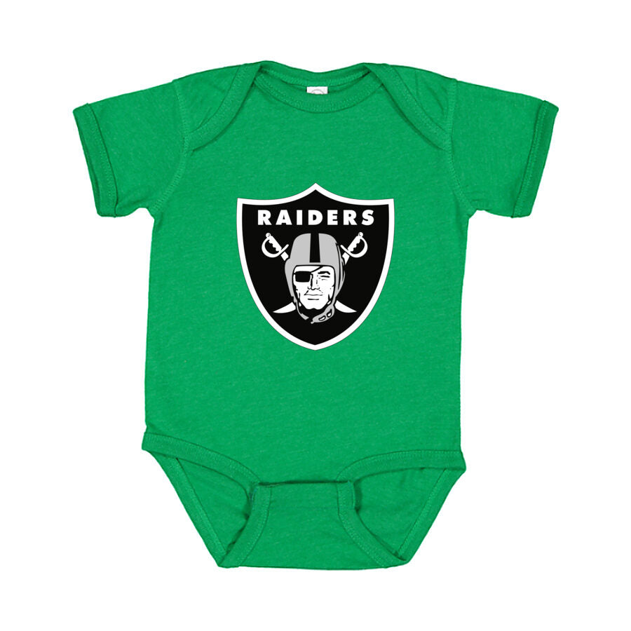 Las Vegas Raiders Baby Romper Onesie - Green
