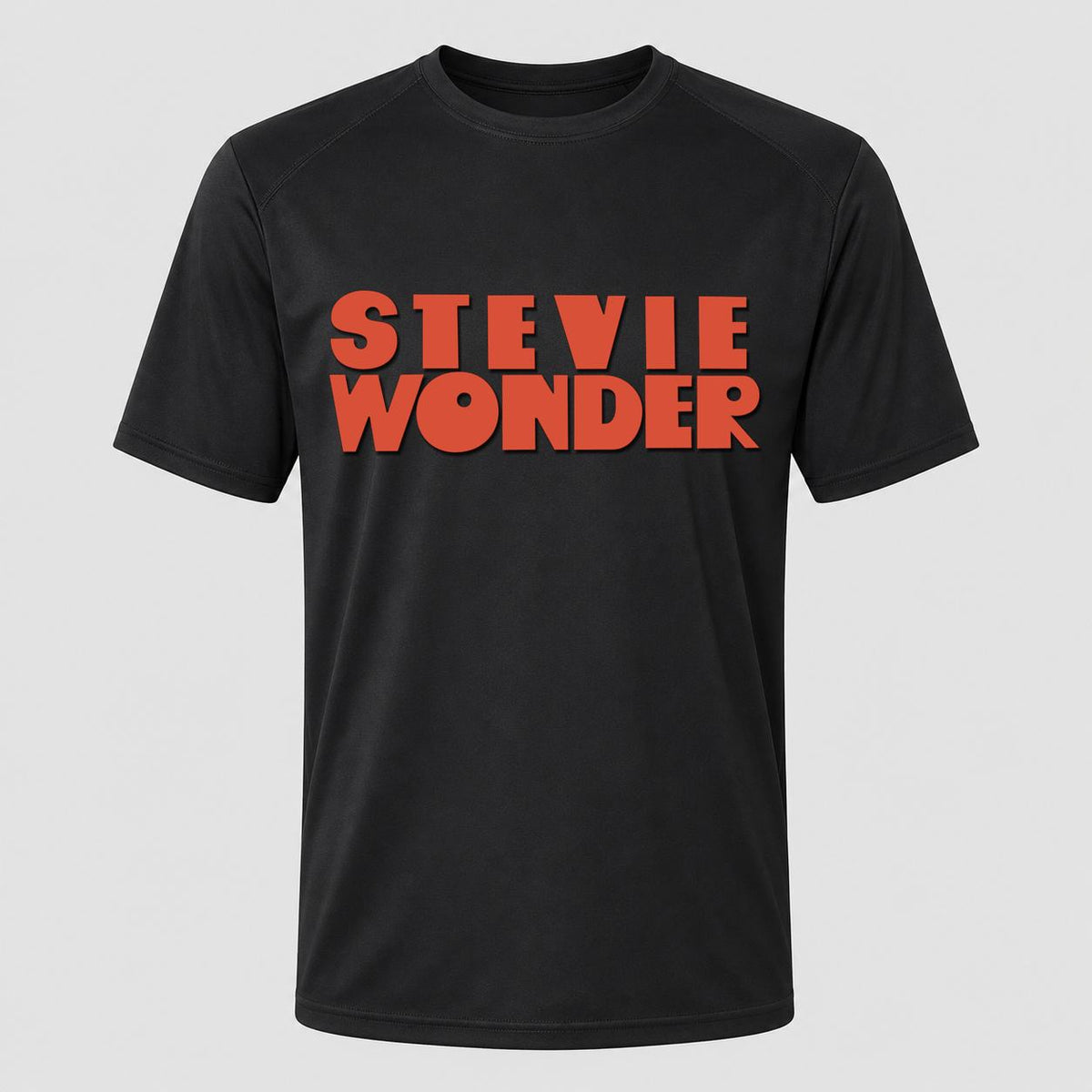 Men's Stevie Wonder Performance T-Shirt - Black