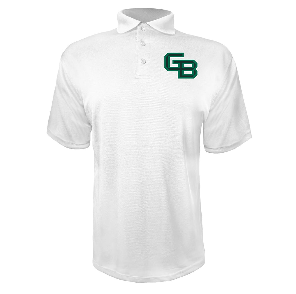 Wisconsin Green Bay Phoenix White polyester polo
