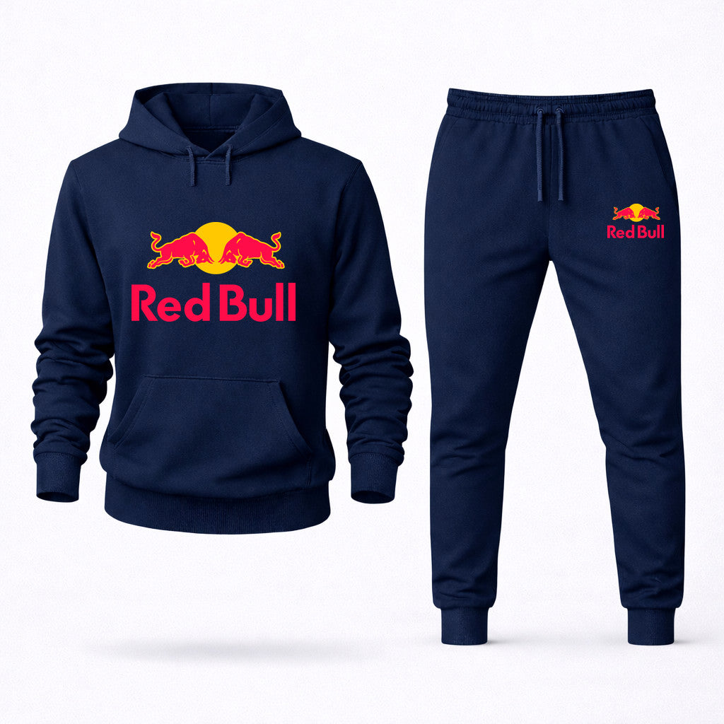 Red Bull Hoodie and Joggers Set - Navy