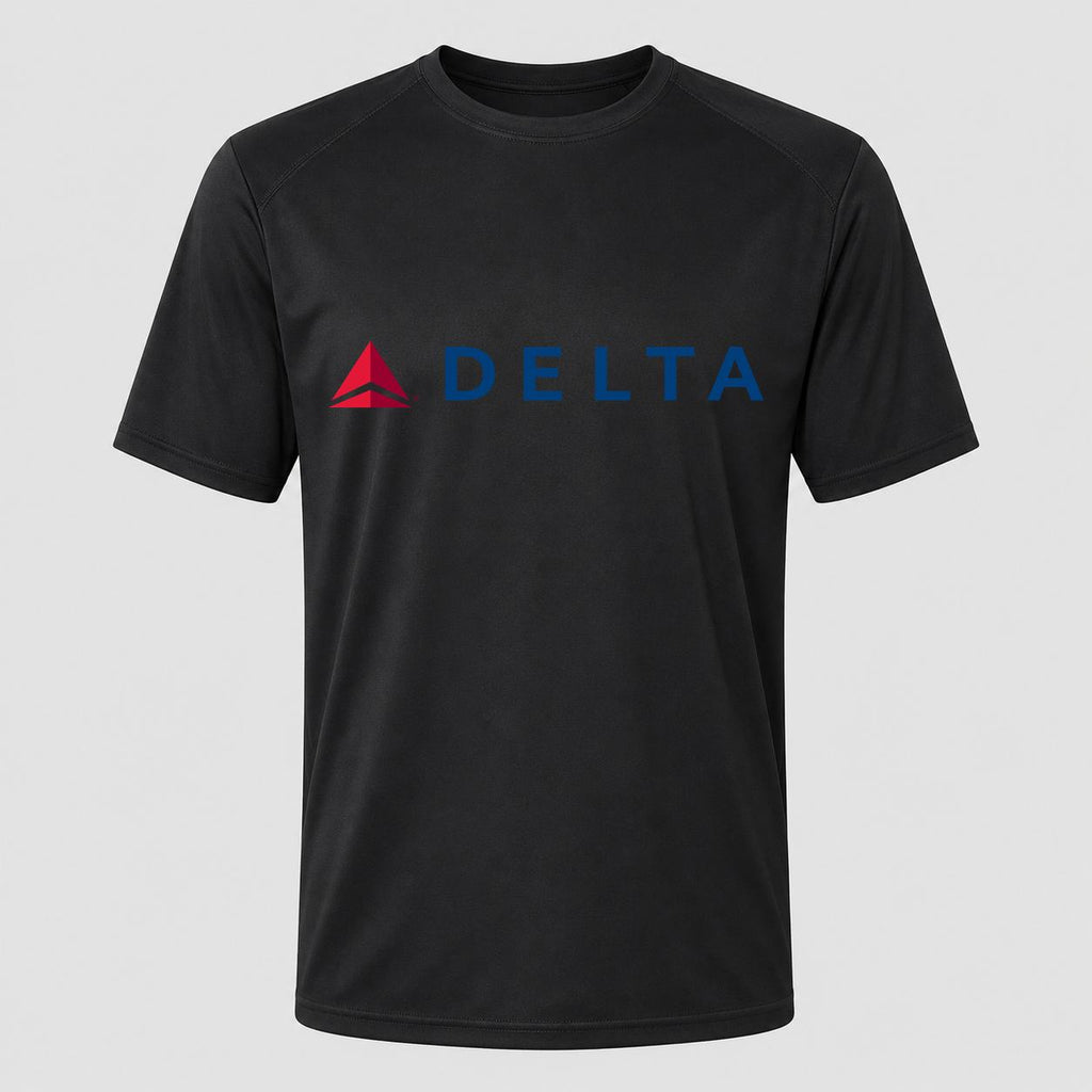 Men's Delta Airlines Performance T-Shirt - Black