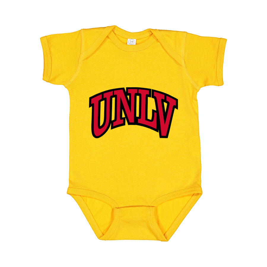 UNLV Rebels Baby Romper Onesie - Yellow