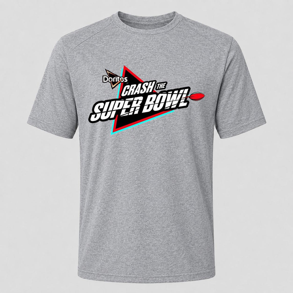Men's Crash the Super Bowl Performance T-Shirt - Gray