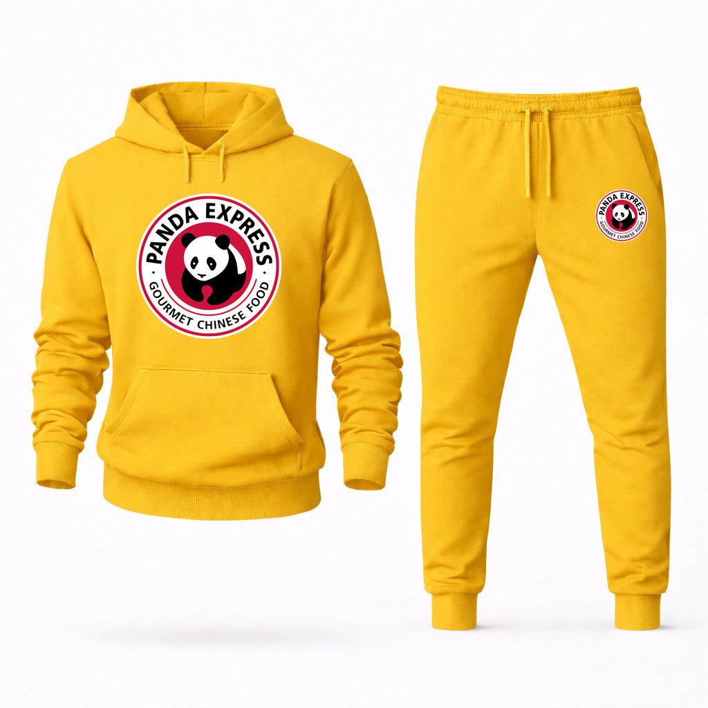 Panda Express Hoodie and Joggers Set - Yellow