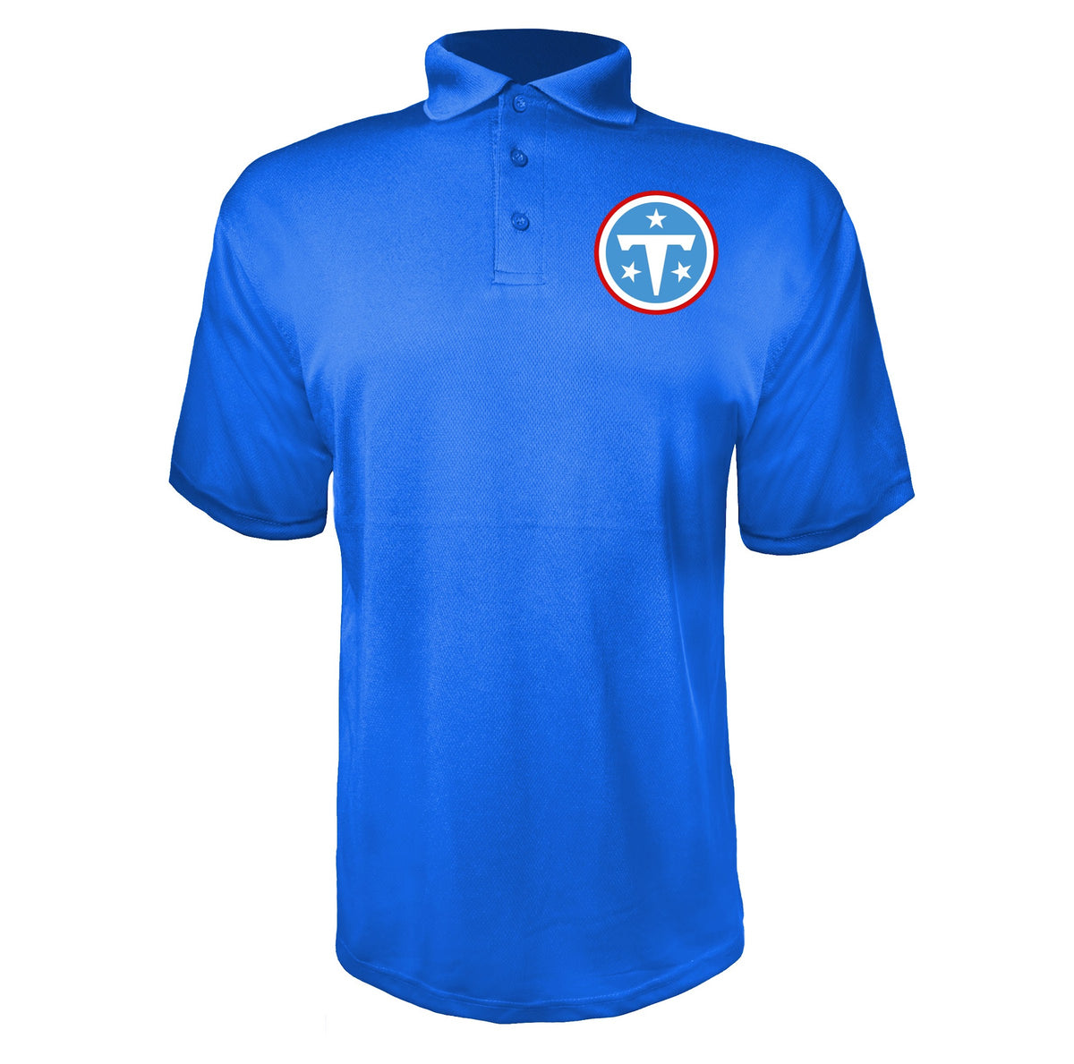Tennessee Titans Blue polyester polo