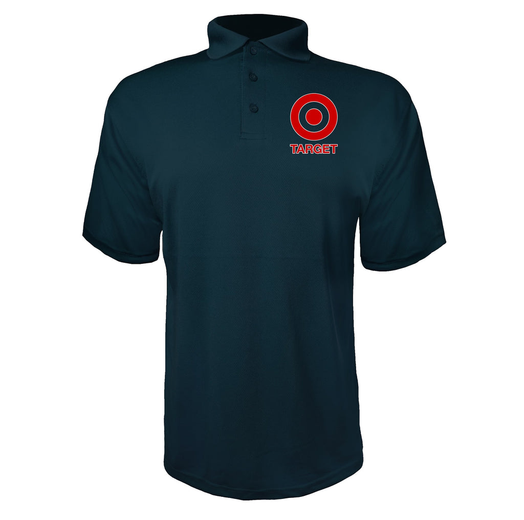 Target men's polyester polo in Navy