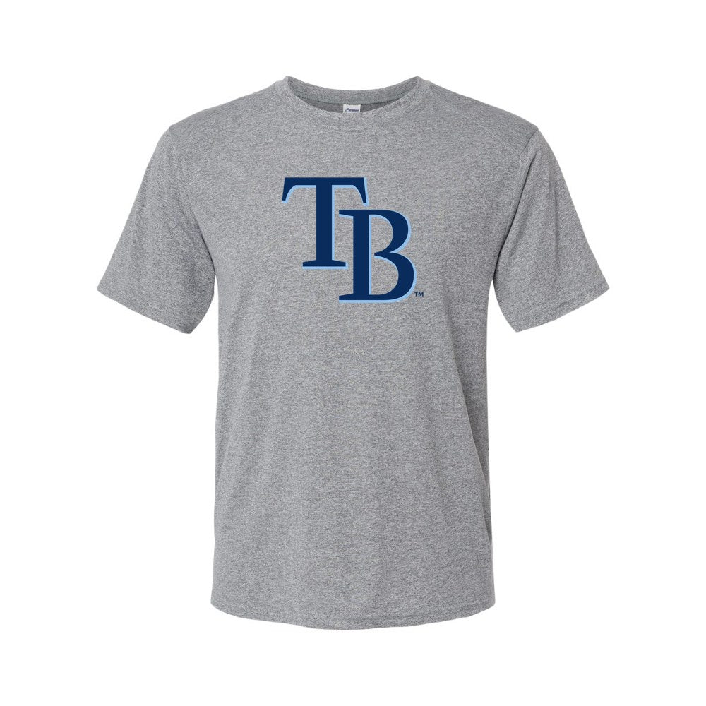 Tampa Bay Rays Polyester T-Shirt - Gray