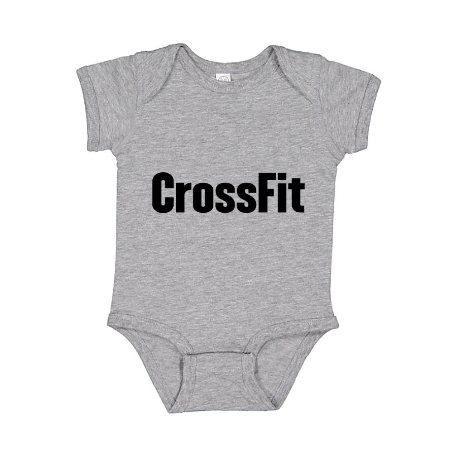 CrossFit Baby Romper Onesie - Gray