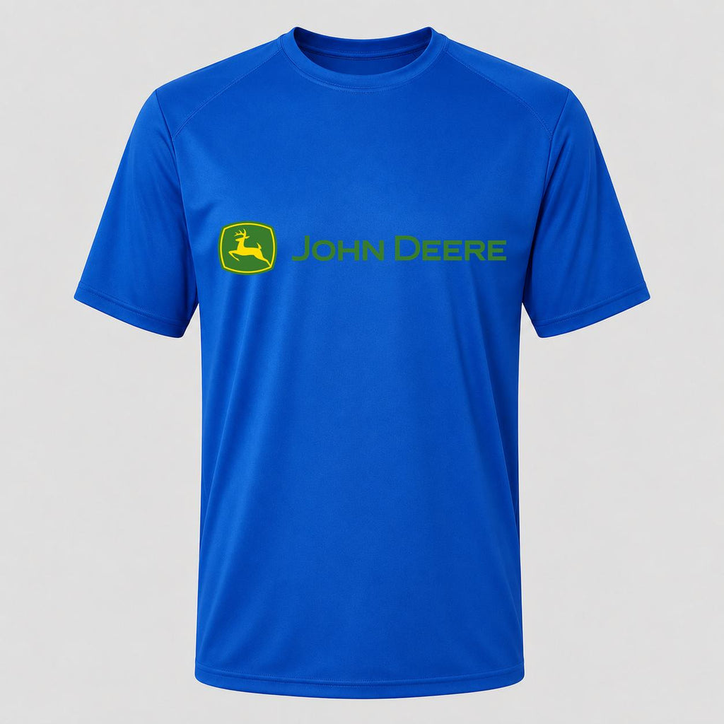 Men's John Deere Performance T-Shirt - Royal Blue