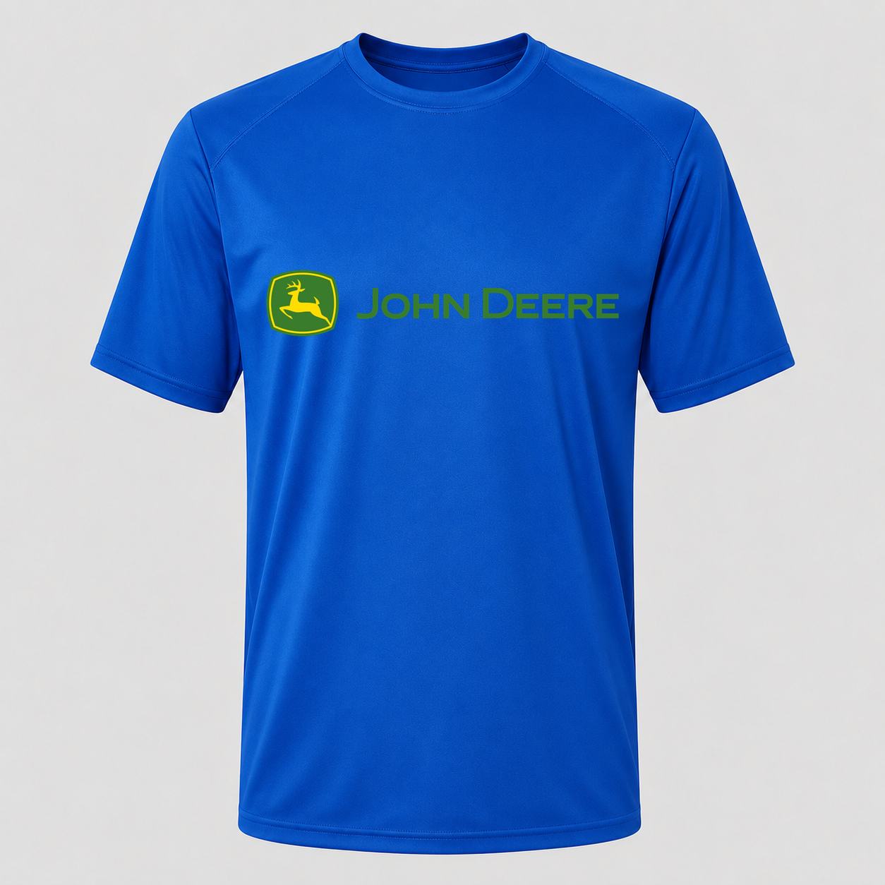 Men's John Deere Performance T-Shirt - Royal Blue