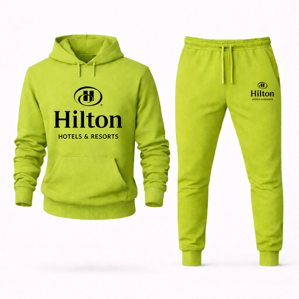 Hilton Hoodie and Joggers Set - Lime Green