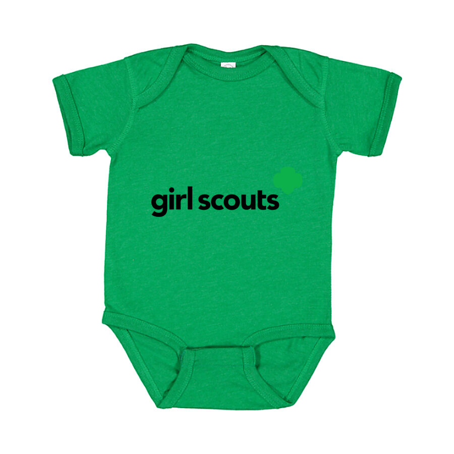 Girl Scouts Baby Romper Onesie - Green