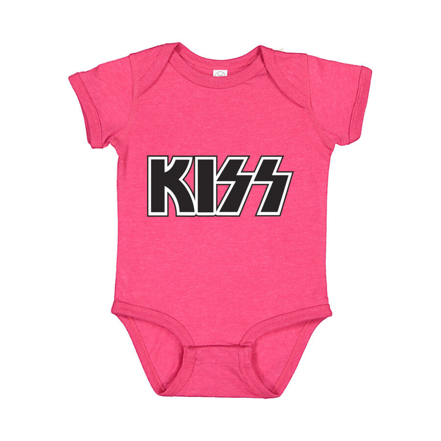 KISS Baby Romper Onesie - Pink