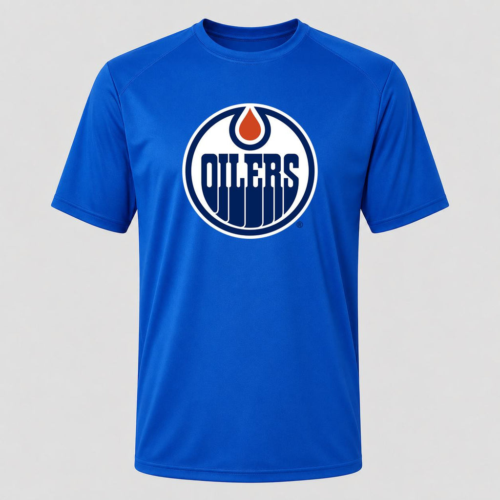 Men's Edmonton Oilers Performance T-Shirt - Royal Blue