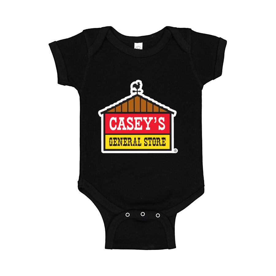 Casey's General Stores Baby Romper Onesie - Black