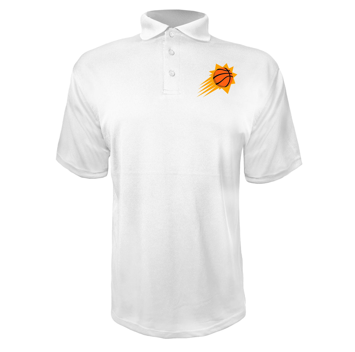 Phoenix Suns White polyester polo