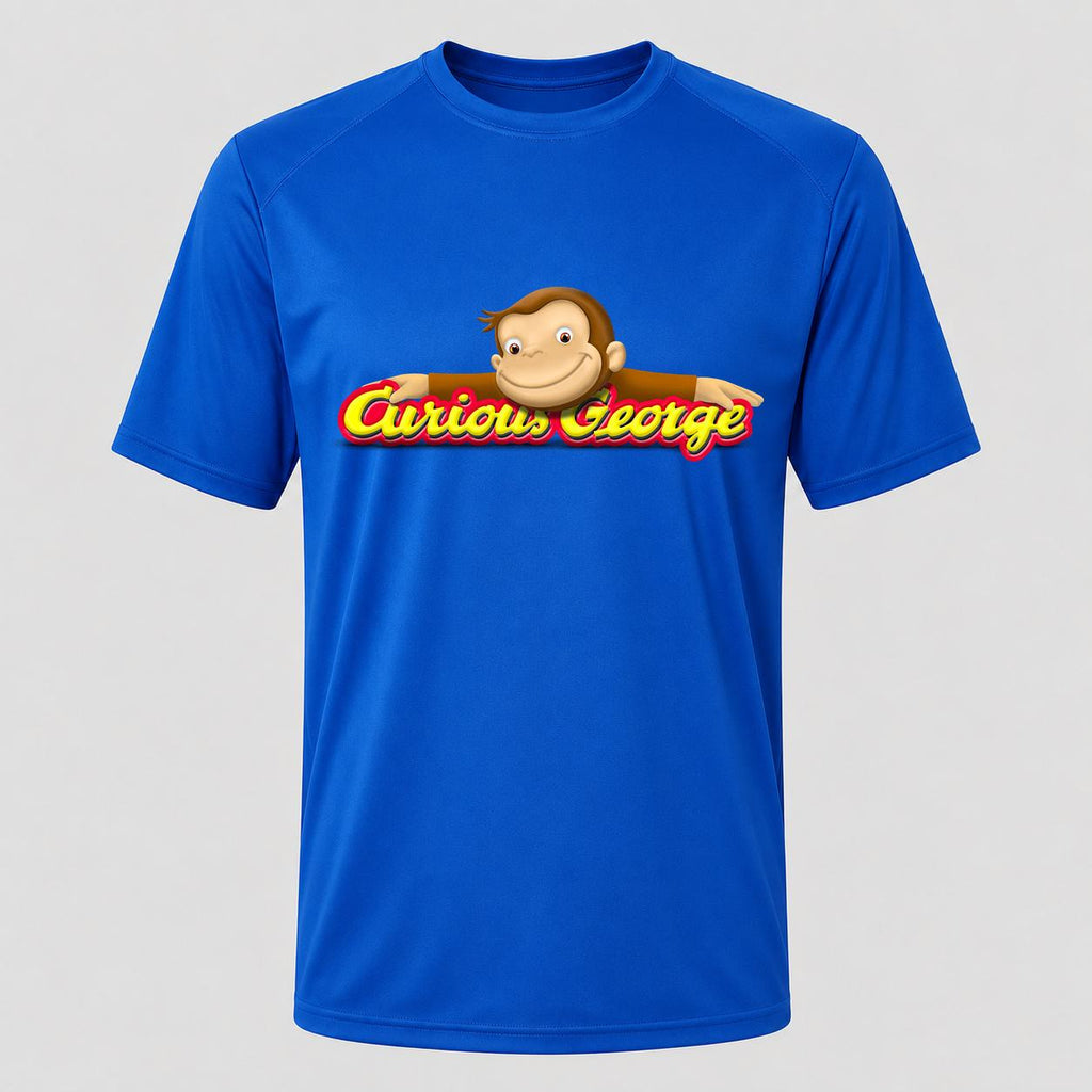 Men's Curious George Performance T-Shirt - Royal Blue