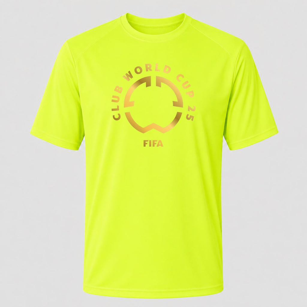 Men's FIFA Club World Cup 2025 Performance T-Shirt - Safety Green