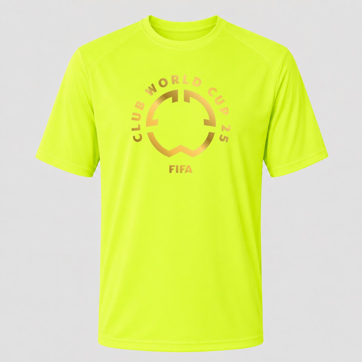 Men's FIFA Club World Cup 2025 Performance T-Shirt - Safety Green