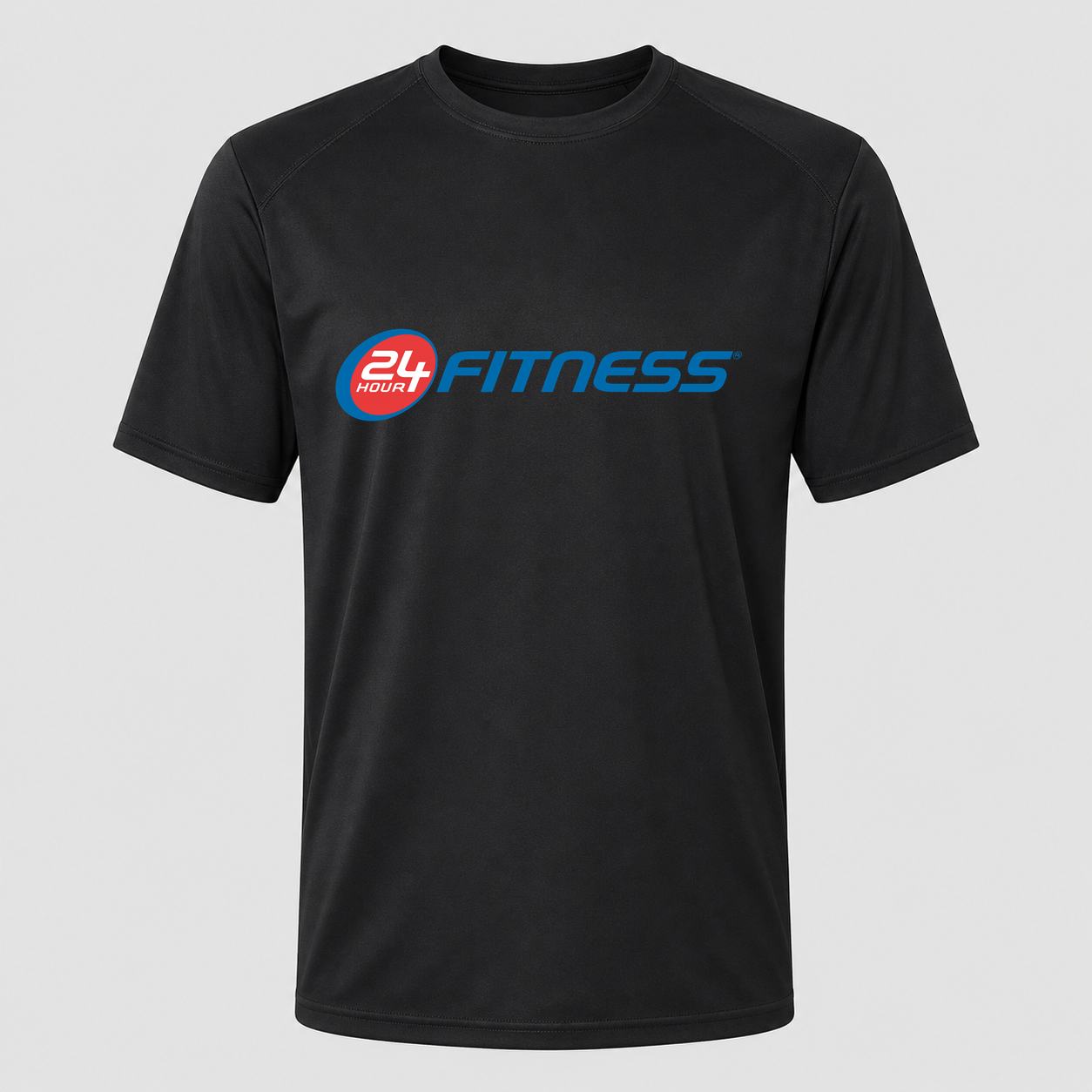 Men's 24 Hour Fitness Performance T-Shirt - Black
