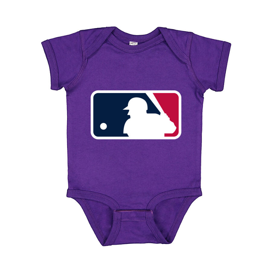 Major League Baseball Baby Romper Onesie - Purple