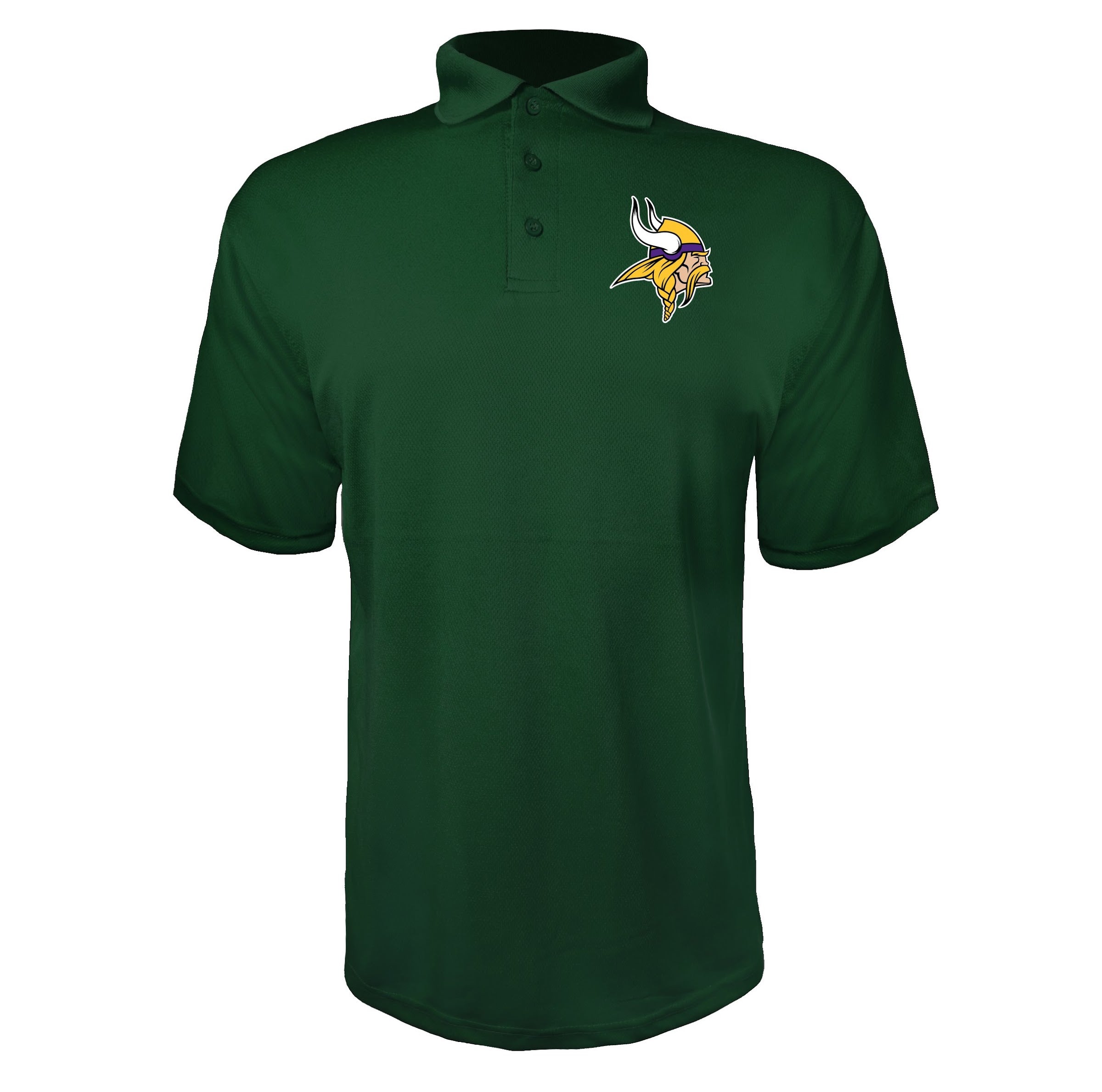 Minnesota Vikings Green polyester polo