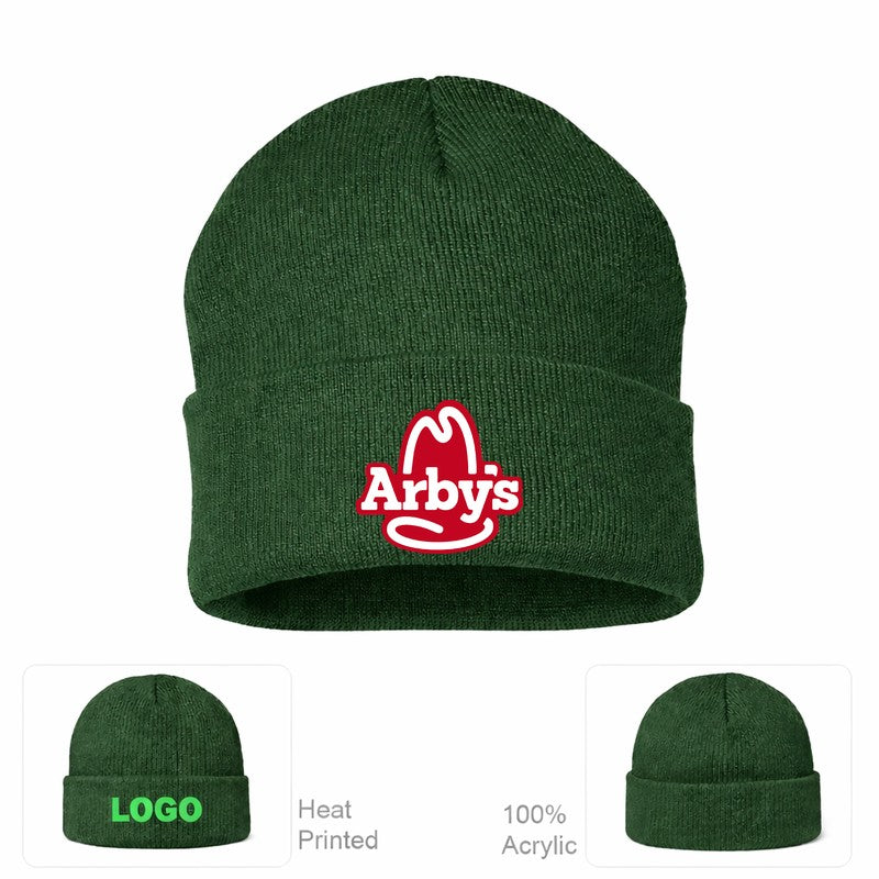 Arby's Beanie Hat - Forest Green