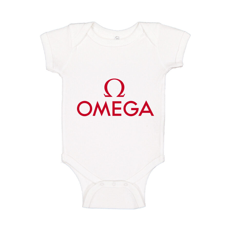 Omega Baby Romper Onesie - White