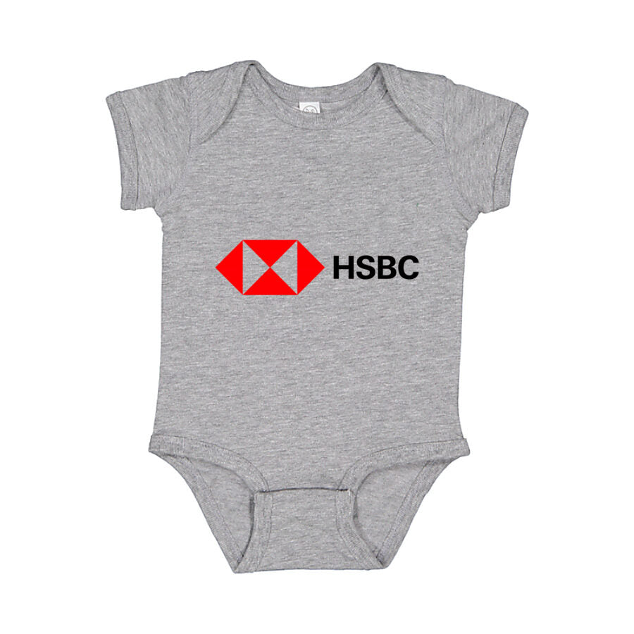 HSBC Baby Romper Onesie - Gray