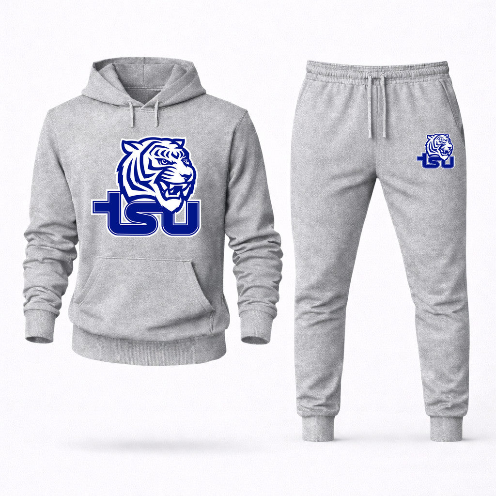 Tennessee State Tigers Hoodie and Joggers Set - Grey
